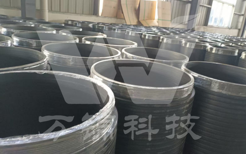 柔性自鎖接口聚乙烯纏繞實壁管（頂拉管）